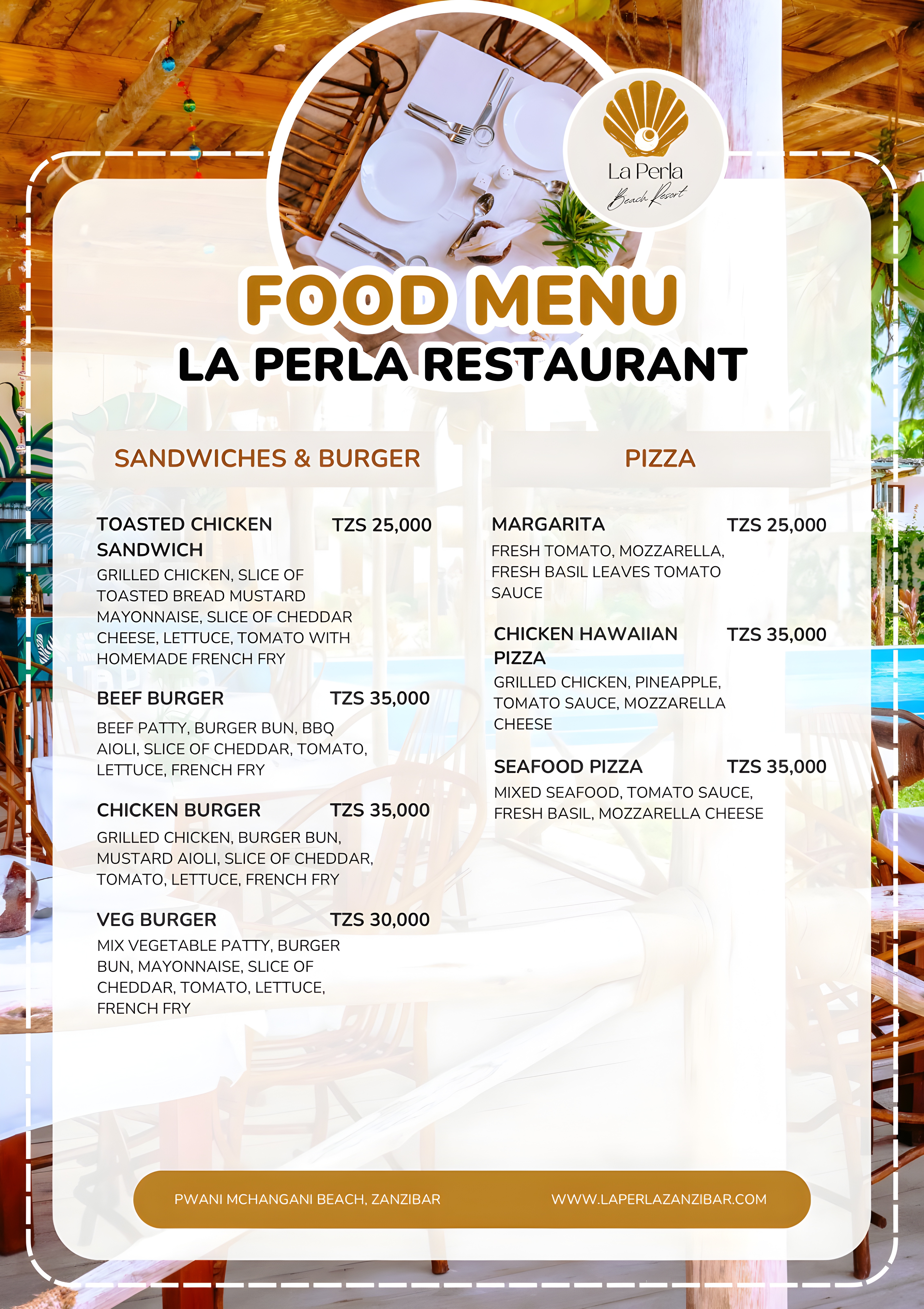 Menu page 2
