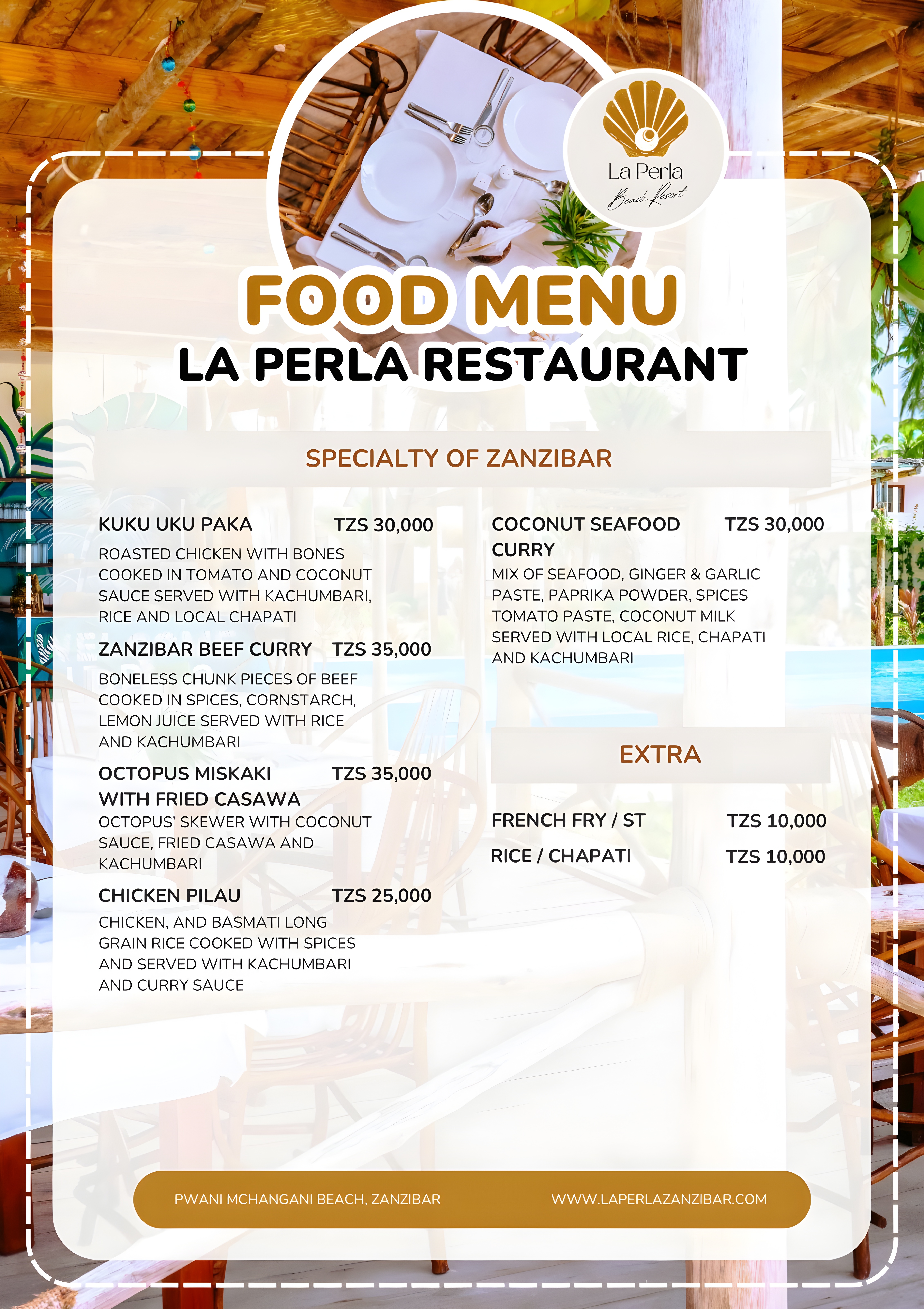 Menu page 5